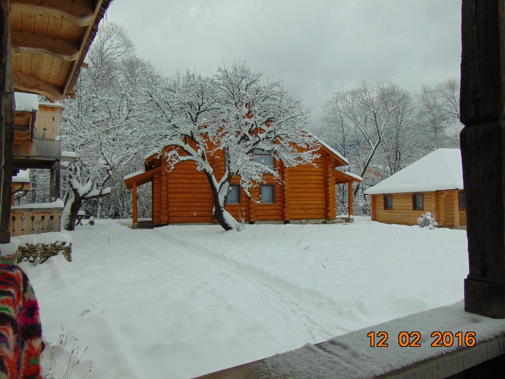 Casutele Din Moisei Hotell Exteriör bild