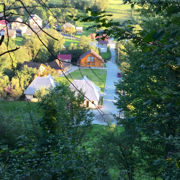 Casutele Din Moisei Hotell Exteriör bild